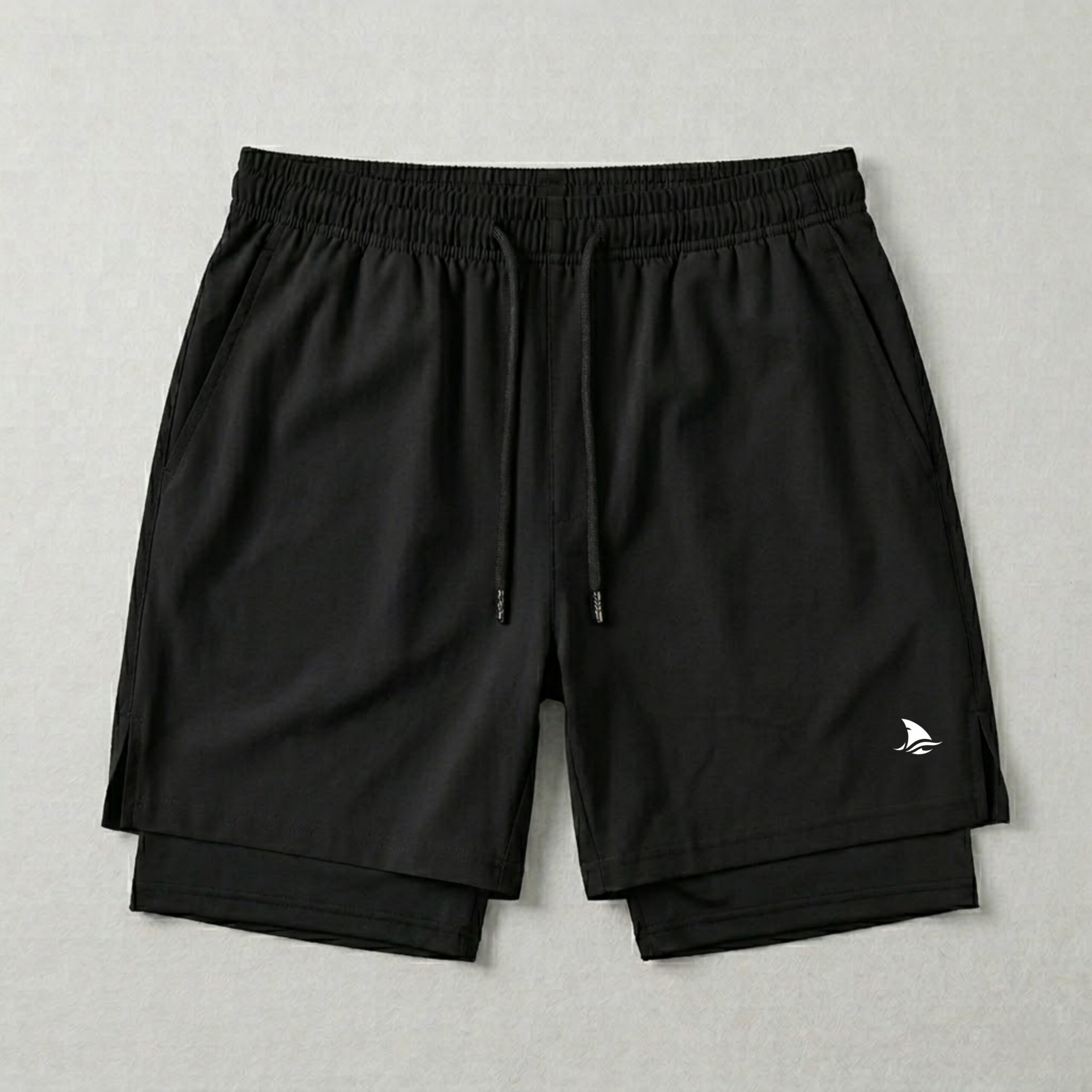 Men's 2 in 1 Active Dual Shorts