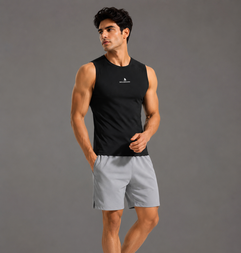 15 Sleeveless Compression Workout Shirts | Athletic Training Tank Top