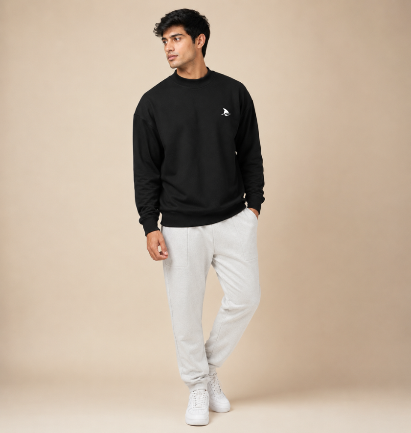 Cotton Fleece | Hooded Neck Full Sleeve | Regular Fit Sweatshirt