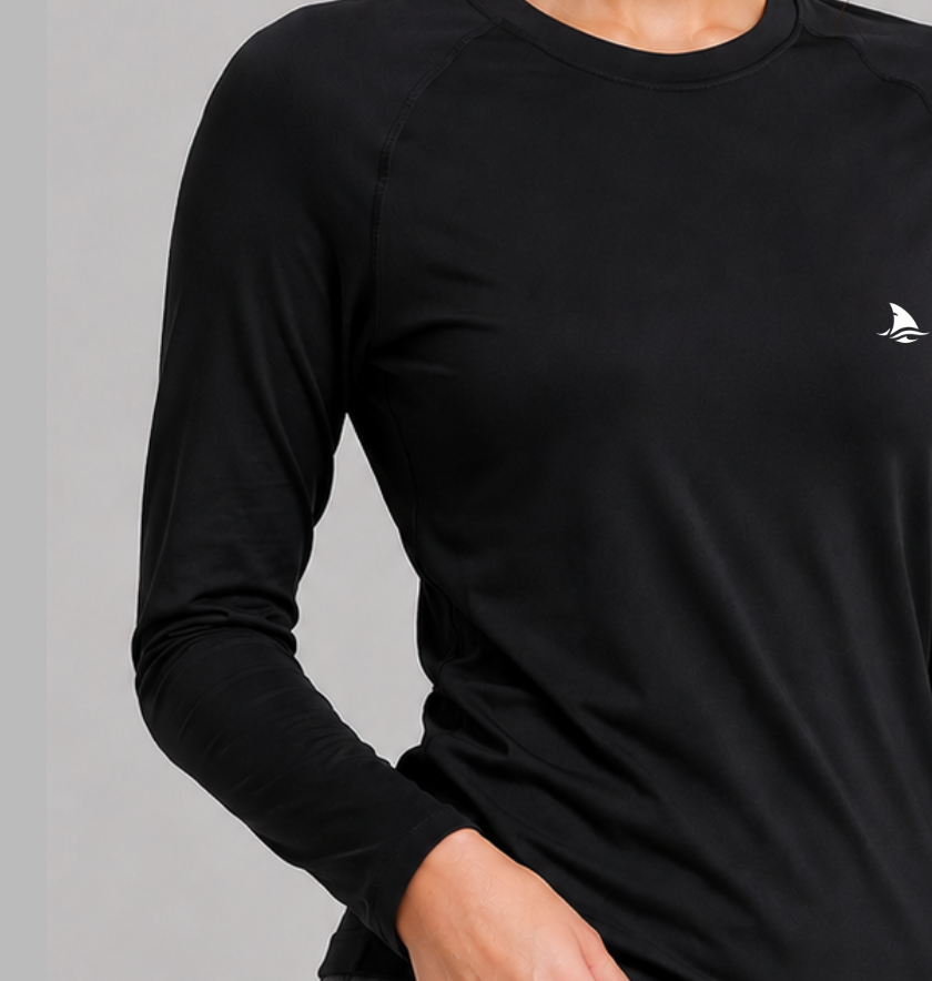 Women’s Athletic Compression Wear – Full Sleeve Workout & Training T-Shirt