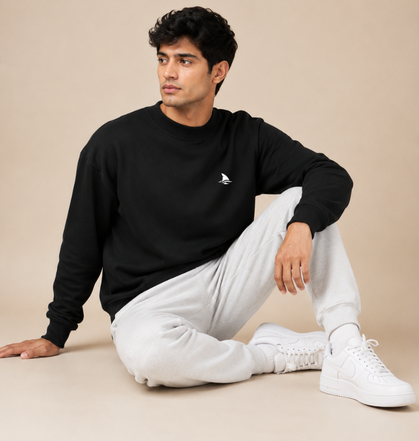 Cotton Fleece | Hooded Neck Full Sleeve | Regular Fit Sweatshirt