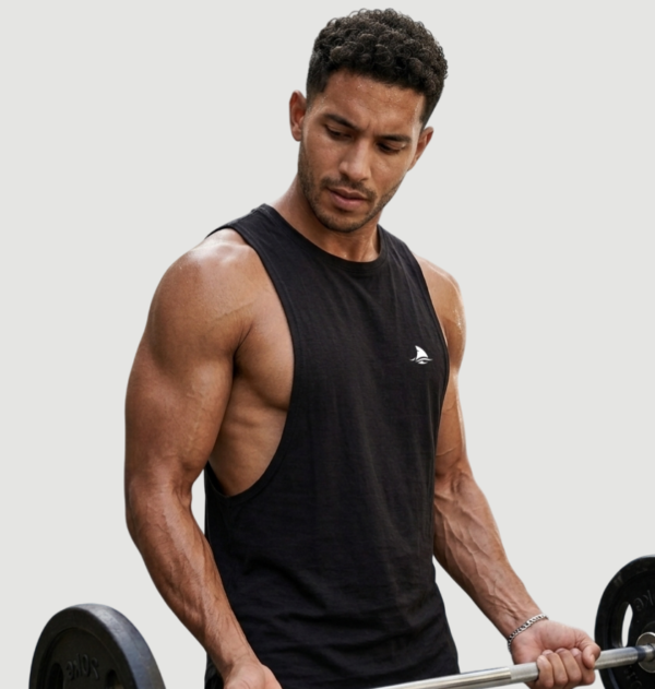 Boldshark Sleeveless Tank Top | Breathable Stretch Workout Wear