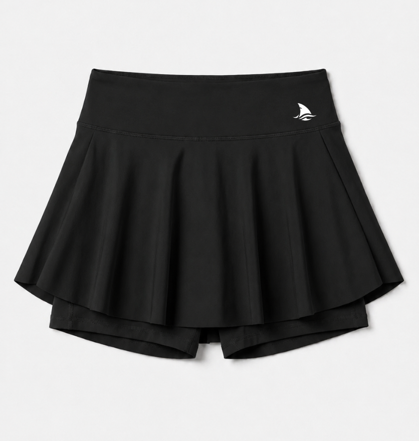 Boldshark Flare Skirt with Inner Lining and phone Pocket