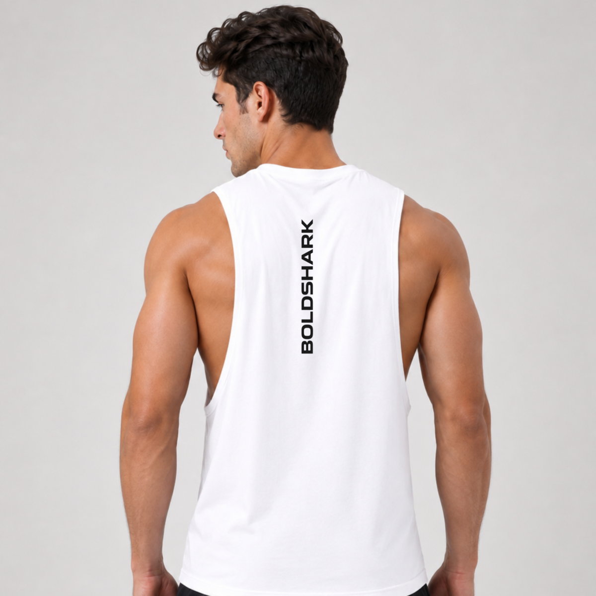 Boldshark Sleeveless Tank Top | Breathable Stretch Workout Wear