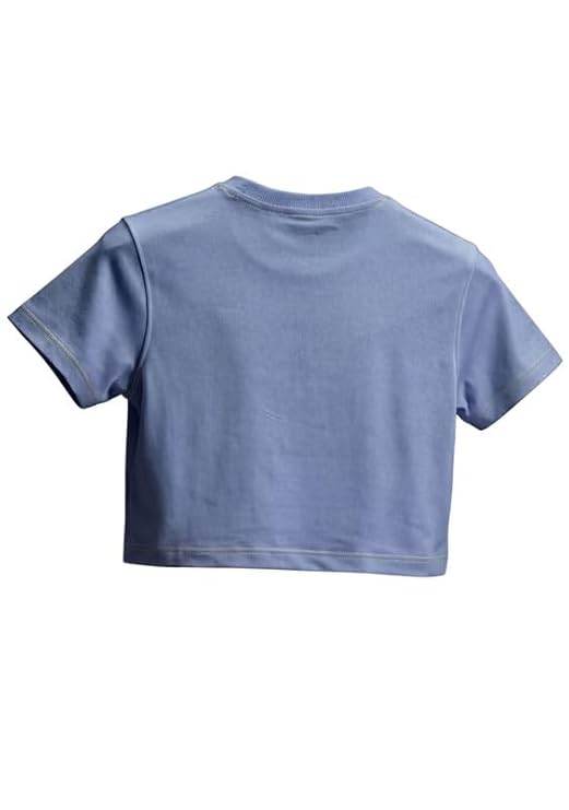 Quiet Collapse (Blue) Crop Top – Stylish Women’s Summer Casual Top, Soft & Comfortable