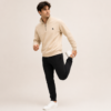 Quarter Zip Style Sweatshirt | Soft & Warm Fleece Sweatshirt Hoodie with Zip