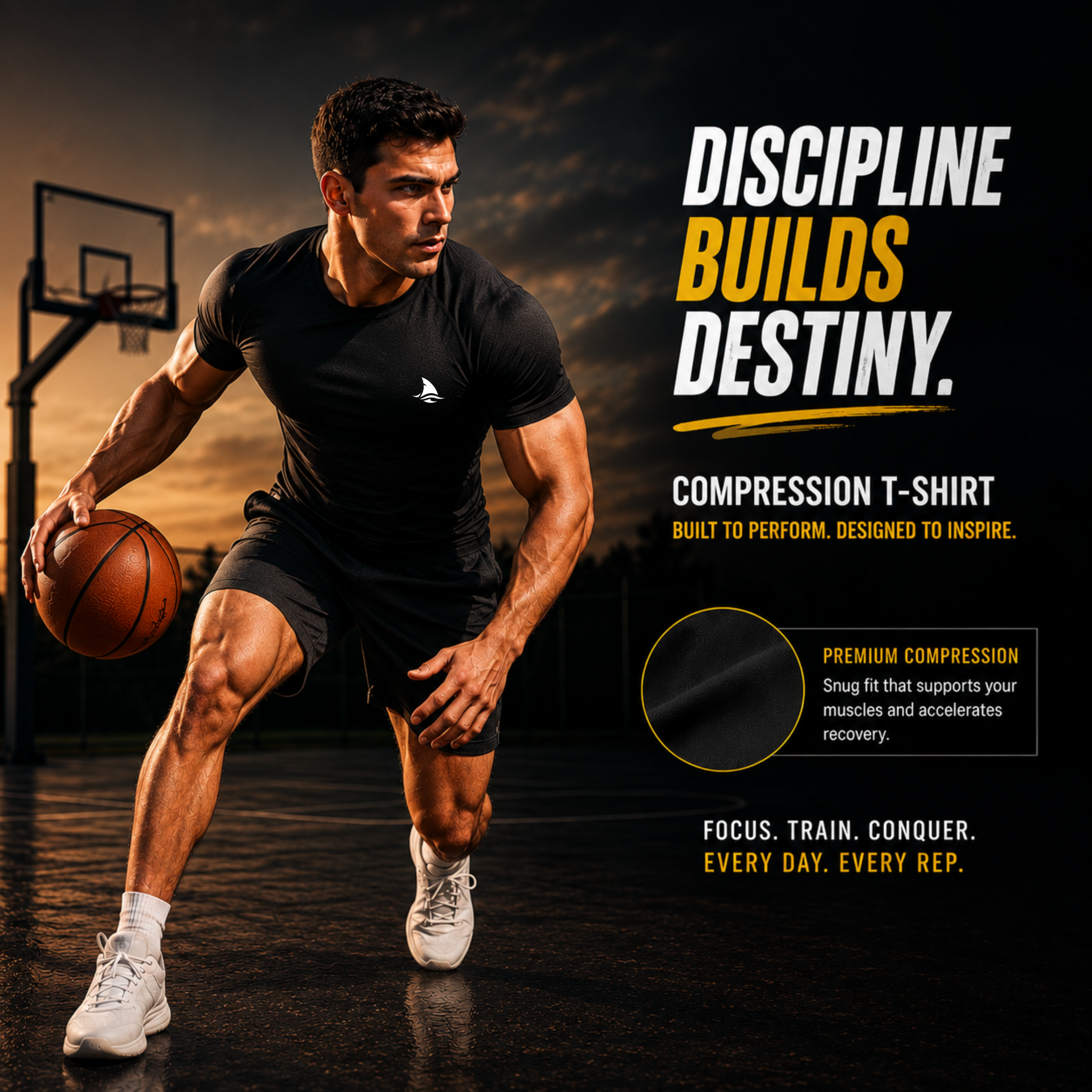 Compression Men T-shirt