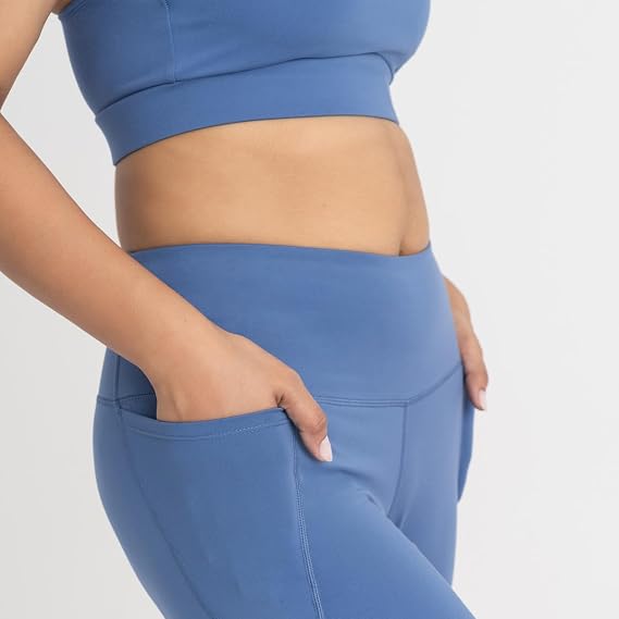 Flare Pants for Women | High Waisted Flared Pants | Athletic Flare Pants with Zero Transparency | Moisture Wicking Spandex Fabric | 4 Way Stretch