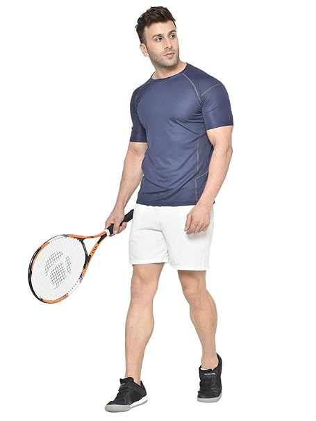 Gym T Shirts for Men Workout Quick Regular Dry Fit Sports Tshirt for man Breathable Moisture-Wicking Half Sleeve Round Active wear Running Boys T Shirt