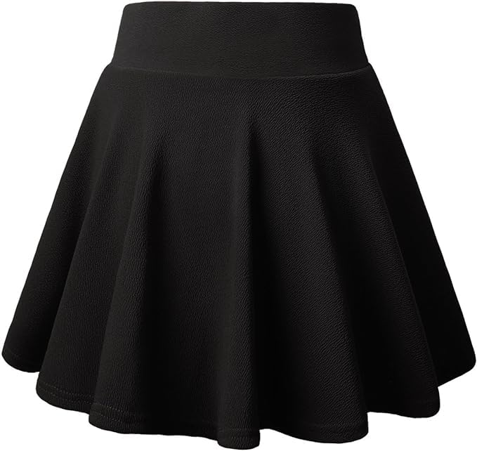 Women's Classic Stretchy All Time Classy Flared Skater Skirt