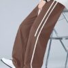 Korean Style Track Pants for Men – Loose Fit Lycra Cargo Joggers | Trendy Gym & Streetwear Bottoms