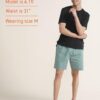 Cotton Lounge Elasticated Waistband, Bermuda Pants, Relaxed Fit, Home Shorts for Men