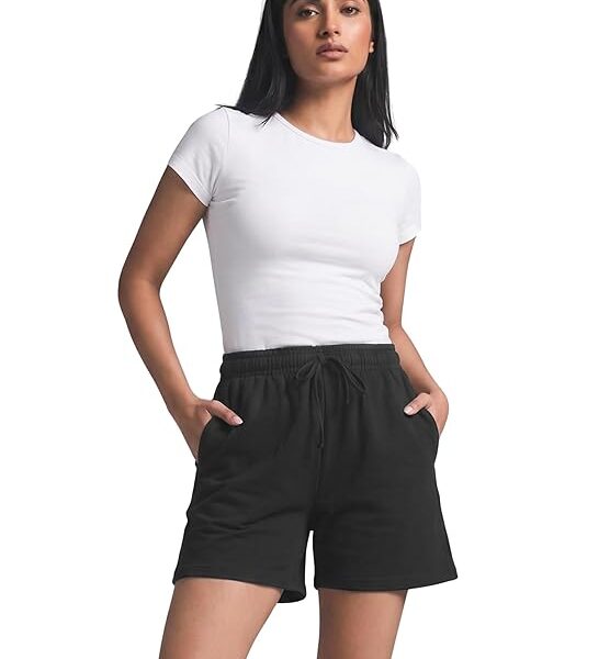 Women’s Premium Cotton Shorts with Pockets | High Waisted Casual Comfortable Summer Wear | Soft Breathable Lounge Shorts