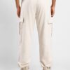 Joggers for Men | Oversized Fit | Elasticated Waist with Drawcord | Soft & Breathable Fabric | Loose Track Pants | Casual & Streetwea