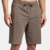Men's Super Combed Cotton Rich Regular Fit Solid Active Wear Shorts with Side Pockets