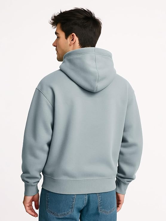 Mens ||Plain ||Hooded Neck|| Full Sleeve || Cotton ||Fleece Sweatshirt