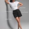 Women’s Premium Cotton Shorts with Pockets | High Waisted Casual Comfortable Summer Wear | Soft Breathable Lounge Shorts
