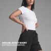 Women’s Premium Cotton Shorts with Pockets | High Waisted Casual Comfortable Summer Wear | Soft Breathable Lounge Shorts