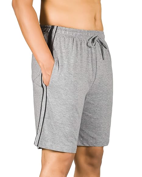 Men's Regular Fit Shorts with Zip Pocket